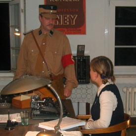 Dreh Gestapo Hauptquartier Trier